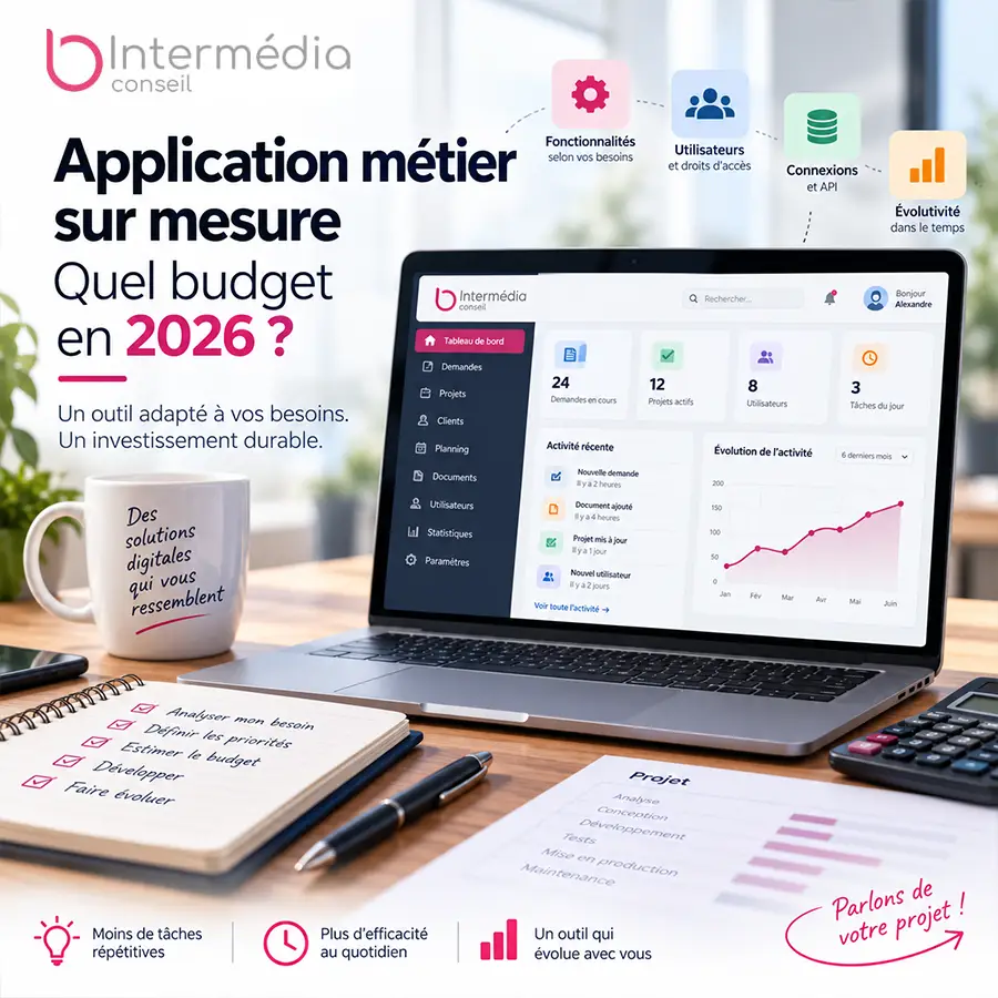 Combien coûte le développement d'une application métier sur mesure&nbsp;?